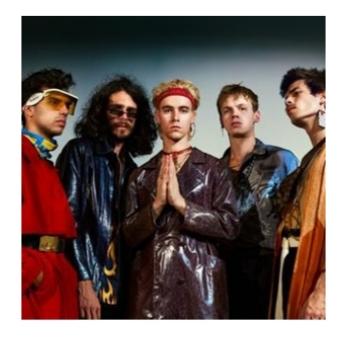 Seeing HMLTD tonight. I might be 40 but watching young edgy bands fills me with pure joy