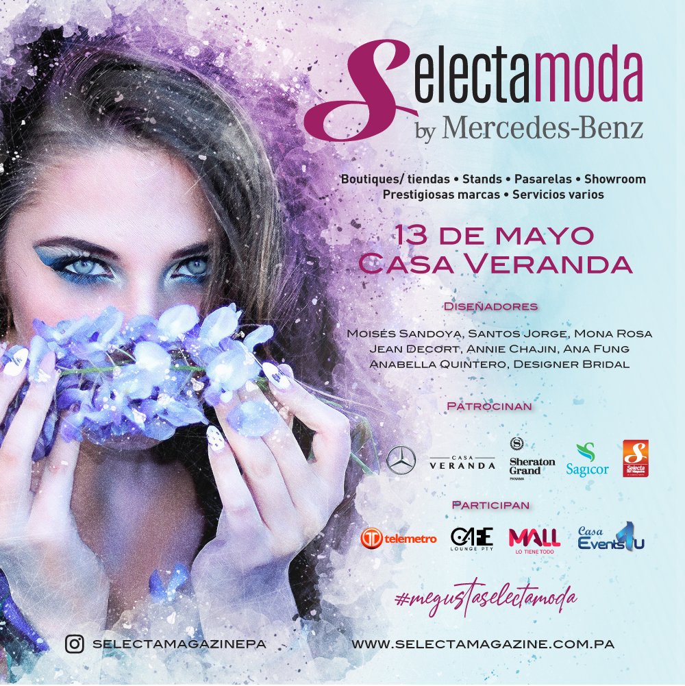 TicketplusPTY's tweet image. Este 13 de mayo Casa Veranda recibe #SelectaModa by Mercedes Benz. Consigue tus entradas en los Deli Gourmet.
