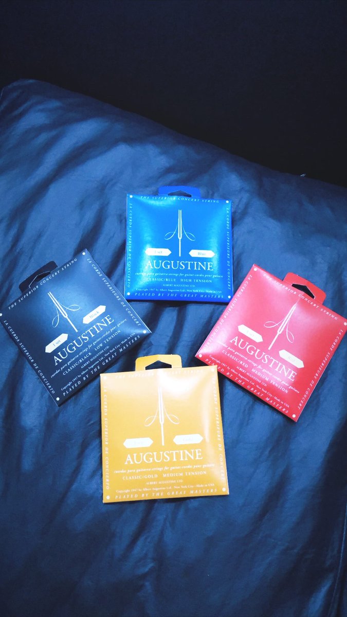 unpluggedmusic2's tweet image. Ingresaron cuerdas AGUSTINE para guitarra criolla. Fabricadas 100 % en EEUU 🇺🇸. 
.
.
Blue $850💰
Gold $720💰
Red $760💰
Black $667💰
.
.
Comunícate con nuestros canales de venta para más info 
.
.
Laprida 485📍
42431150☎️
11 6604 2691📱
unpluggedmusic.com.ar👨‍💻
.
.
#agustine