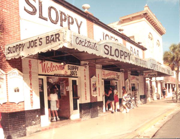 PartyInKeyWest's tweet photo. Sloppy Joe's has been around for decades and looks pretty much the same now as it did in the ... 80s? Wow. #throwbackthursday #tbt #sloppyjoes #bestwestern https://t.co/JGm4V0SltO