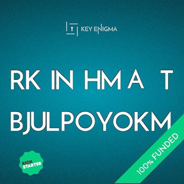 KeyEnigma's tweet image. We are excited to announce that our project has been funded in 2 days 🎉 We even achieved our first Stretch Goal! (link in bio) Thank you 🕵️‍♂️🕵️‍♀️ #keyenigma #kickstarter #escaperoom #puzzle #boardgames #tabletopgames ift.tt/2SKjPhC