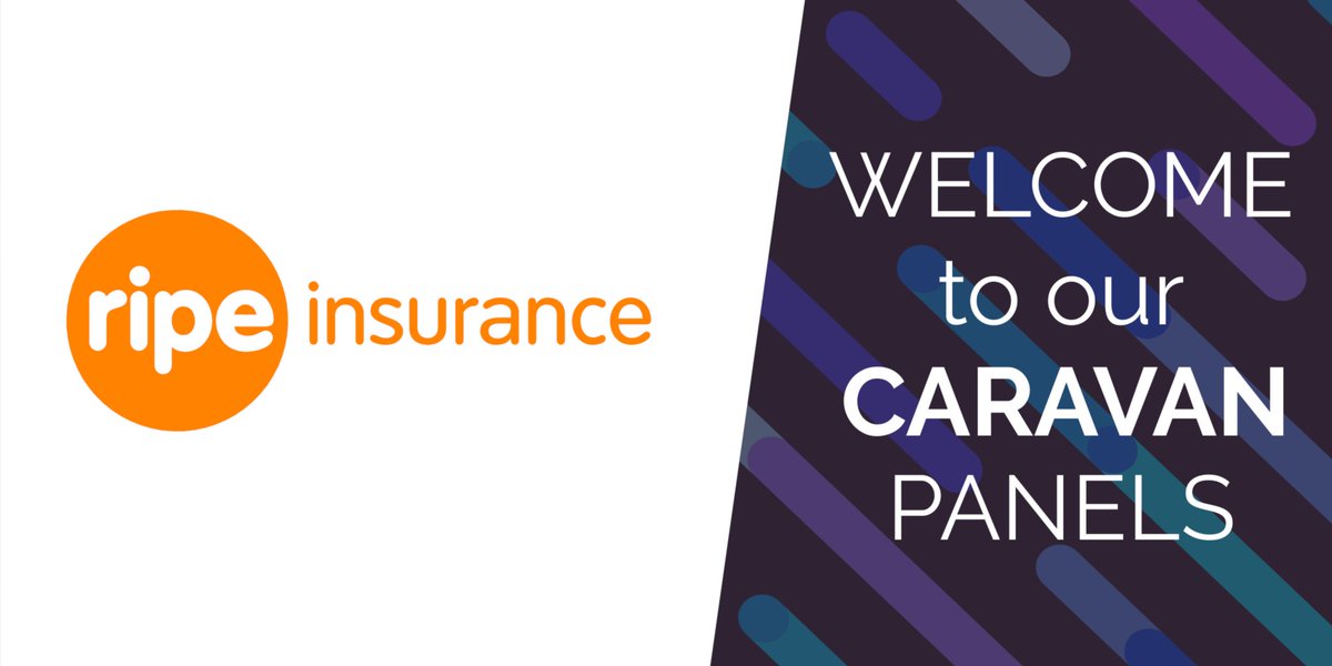 We're delighted to add <a href="/RipeInsurance/">RipeInsurance</a> to our static and touring caravan panels! #comparison #technology