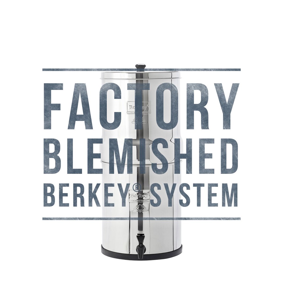berkey_filters's tweet photo. 🔥 Hottest Berkey System Currently!
Big Berkey Scratch and Dent - 5 In Stock
https://t.co/1Ey1Q2fPhP
#berkeywater #berkeyorbust https://t.co/lhlgZBiN1A