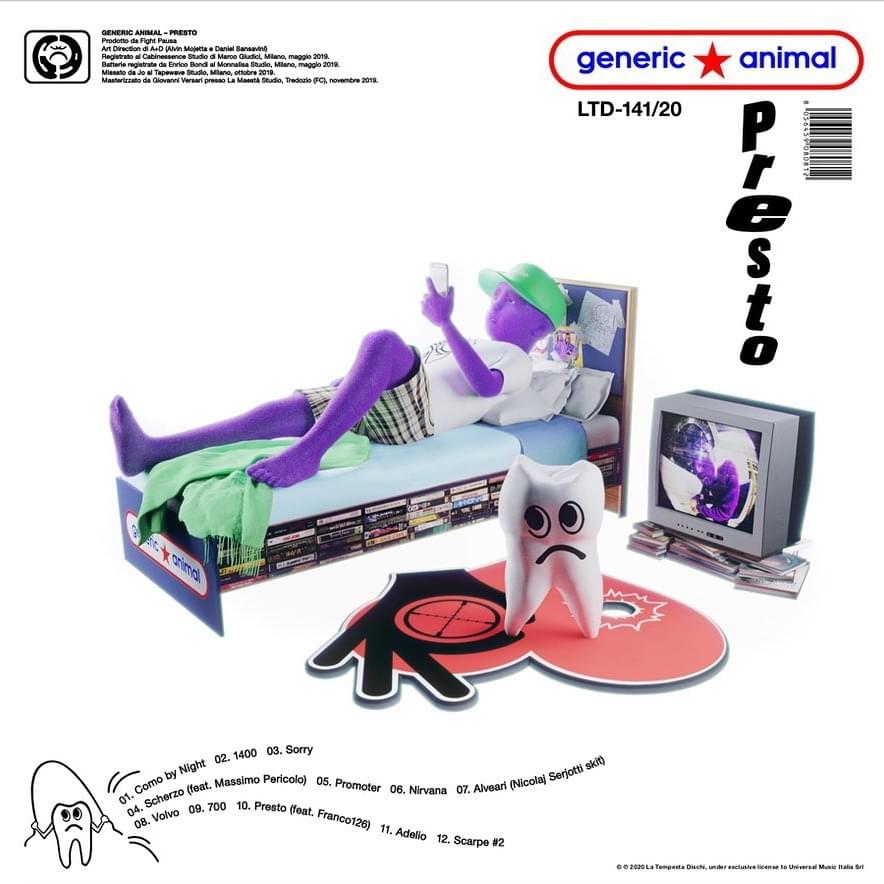 FIMI_IT's tweet photo. Chi l’ha detto che la fretta è una cattiva consigliera? Il terzo album di #GenericAnimal è #Presto e contiene le collaborazioni con #Franco126, @massimopericolo e @JoanThiele. ⏰

#NewMusicFridays https://t.co/aZeRw6hBLY