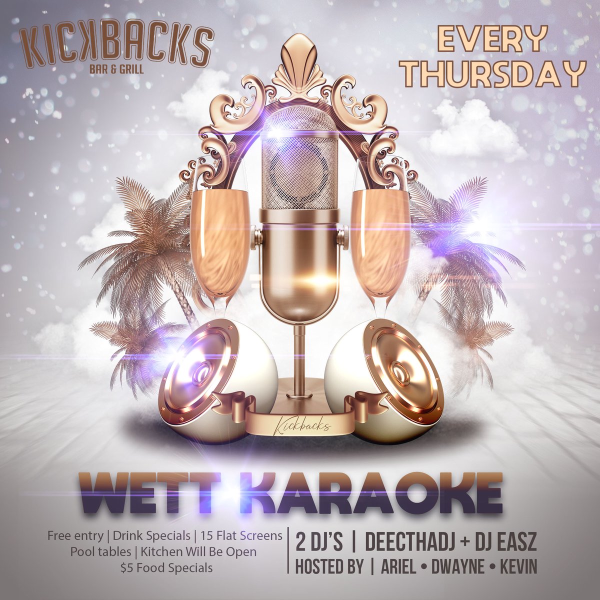 Fixsquadradio's tweet photo. THE TRISTATES LIVEST KARAOKE NIGHT IS EVERY THURSDAY AT @kickbackscincy!! COME GET WETT! #everybodykicksback https://t.co/vYpFj6DgGc