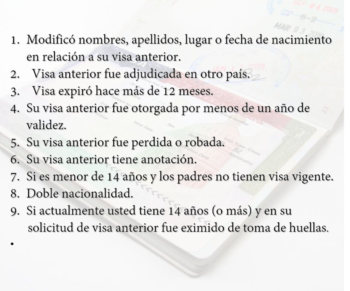 worldwideWP's tweet photo. Razones por las cuales NO califica como Renovación de Visa

#visaamericana #renovacion https://t.co/bVCX3muTvP