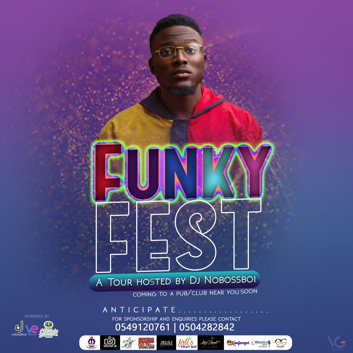 nobossboi's tweet photo. *Let the Tour Begin*
*#FUNKYFEST*
A TOUR HOSTED BY DJ NOBOSSBOI, You dey feel am?😄🔥🔥
Please kindly share on your status https://t.co/4zrSbCbTQ1