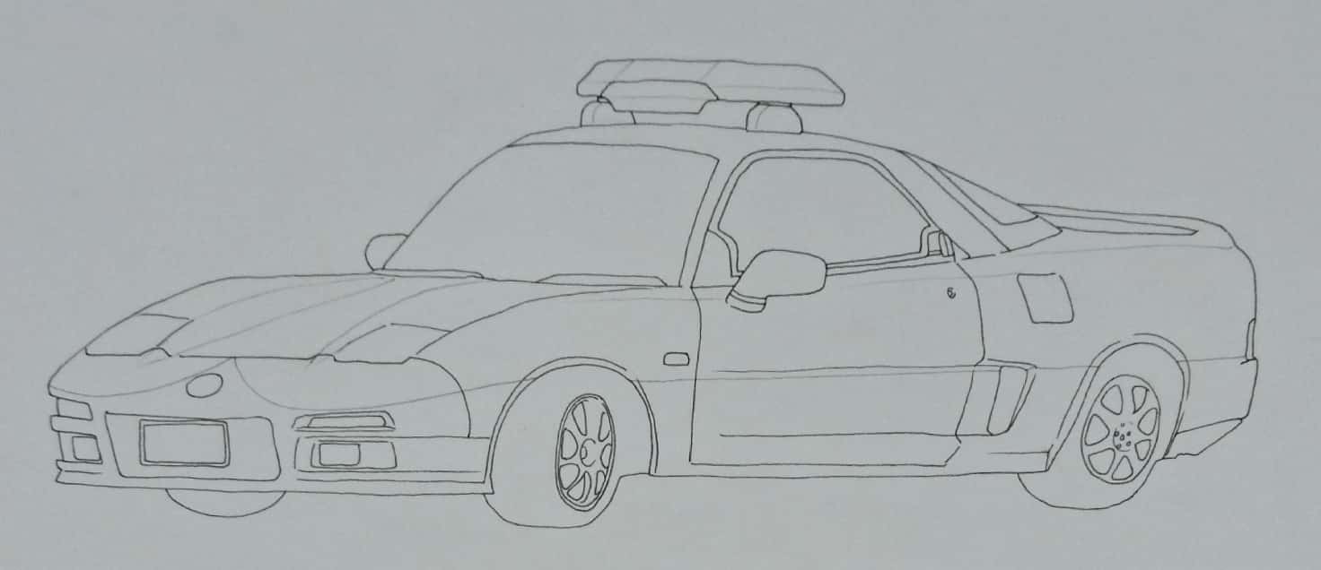 出町柳 彩都 アヤ お仕事募集中 On Twitter ホンダnsxのパトカー仕様車両 塗りたい方はぜひ 色ありは見本です ホンダ Nsx スポーツカー 塗り絵 イラスト 線画を晒すと誰かが色を塗ってくれるかもしれない パトカー