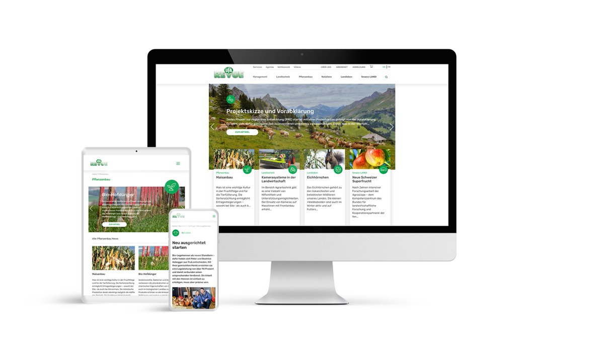 fenaco's tweet image. Die Website der UFA-Revue wurde komplett überarbeitet. Die neue Digitalplattform ist technisch auf dem neusten Stand und dank des grosszügigen Designs viel leserfreundlicher. #fenaco #uvarevue 
ufarevue.ch/management/ufa…