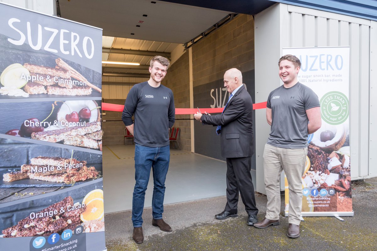 Low sugar healthy snack bar brand <a href="/Suzerosnacks/">Suzero</a> continue their war on sugar with a brand new e-commerce website and plans to accelerate growth into major grocery retailers and wholesalers, with the support of <a href="/UniofHerts/">University of Hertfordshire</a>. Find out more: herts.ac.uk/business/succe…