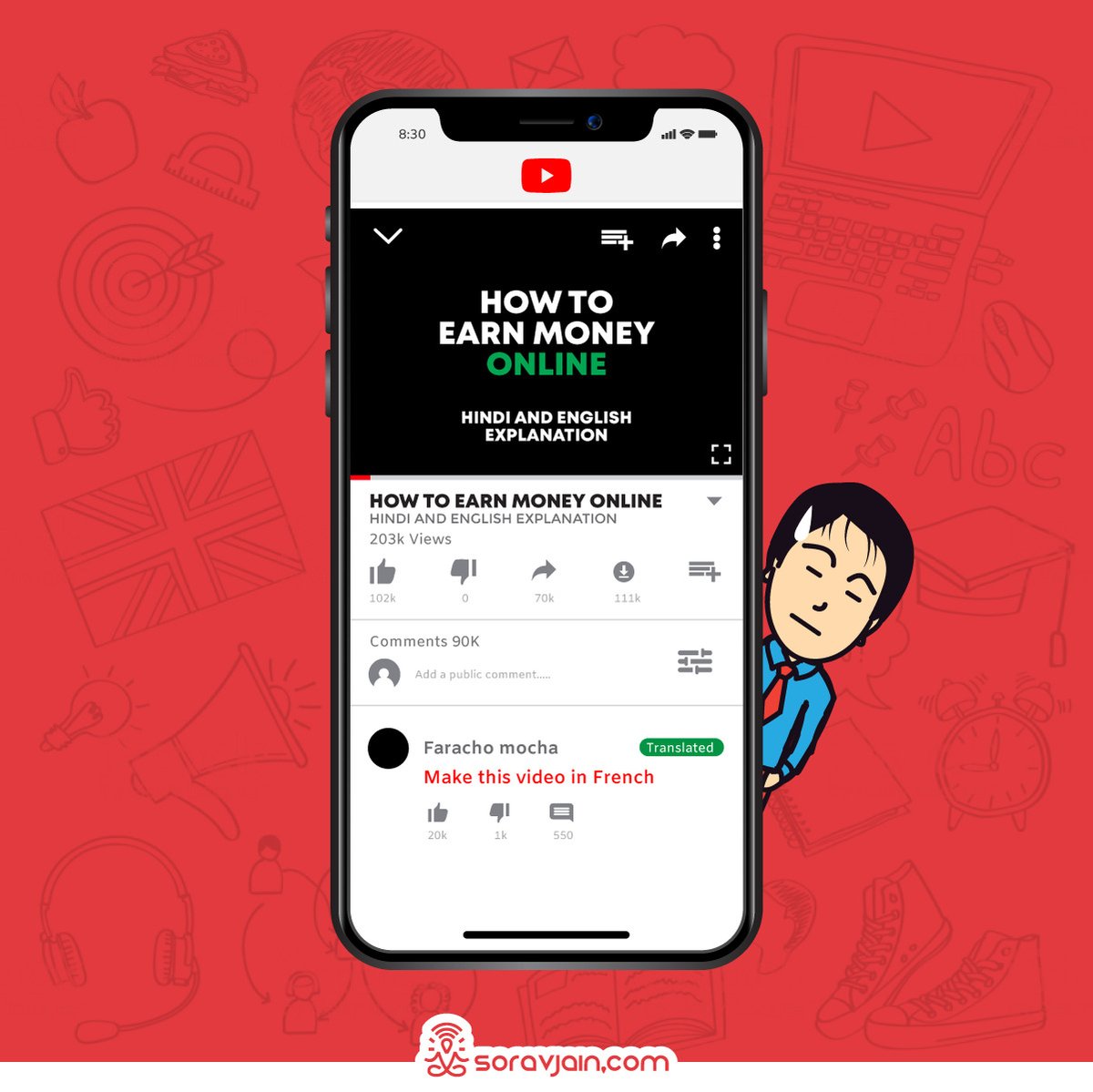 SoravJain's tweet photo. The plight of a video influencer! Comment βaiyoβ if you got my pain!
#VideoMastery #VernacularLanguage #DigitalMarketing #SocialMedia #BecomeABrand #marketing #aglibaarsignlanguageusekaroonga #LifeOfADigitalMarketer https://t.co/xBgcENqm9H