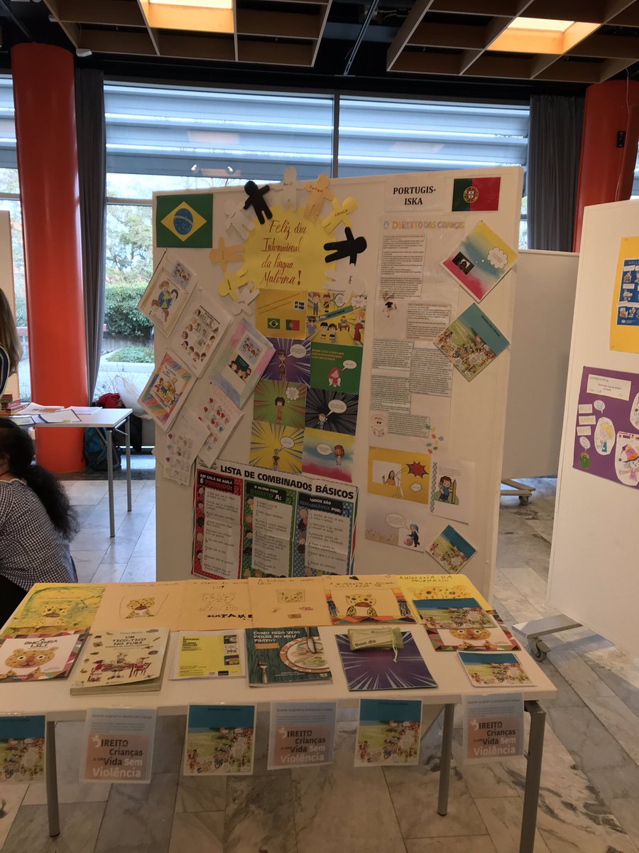 Vi är laddade! Kl. 15 drar vi igång med firandet av Modersmålsdagen i Lidingö stadshus. 🥳🎶🎉🌸🌈 #lidskol #EIF