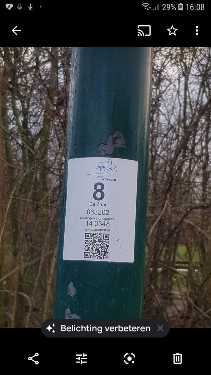 woutshov's tweet photo. Staat de zaan op maar staat niet op de zaan.
Staat op de Stromenlaan naast de speelplaats van de school de Molenwiek https://t.co/WuBkEKaNQY