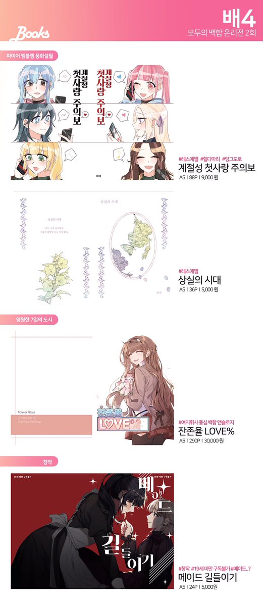 07_y_anthology's tweet photo. ⌛️본 앤솔로지가 판매되는 모두의 백합 2회 배4 부스의 최종 인포입니다. 당일날과 통판 진행 시까지 잘 부탁드립니다. https://t.co/1pGZQdRjlb