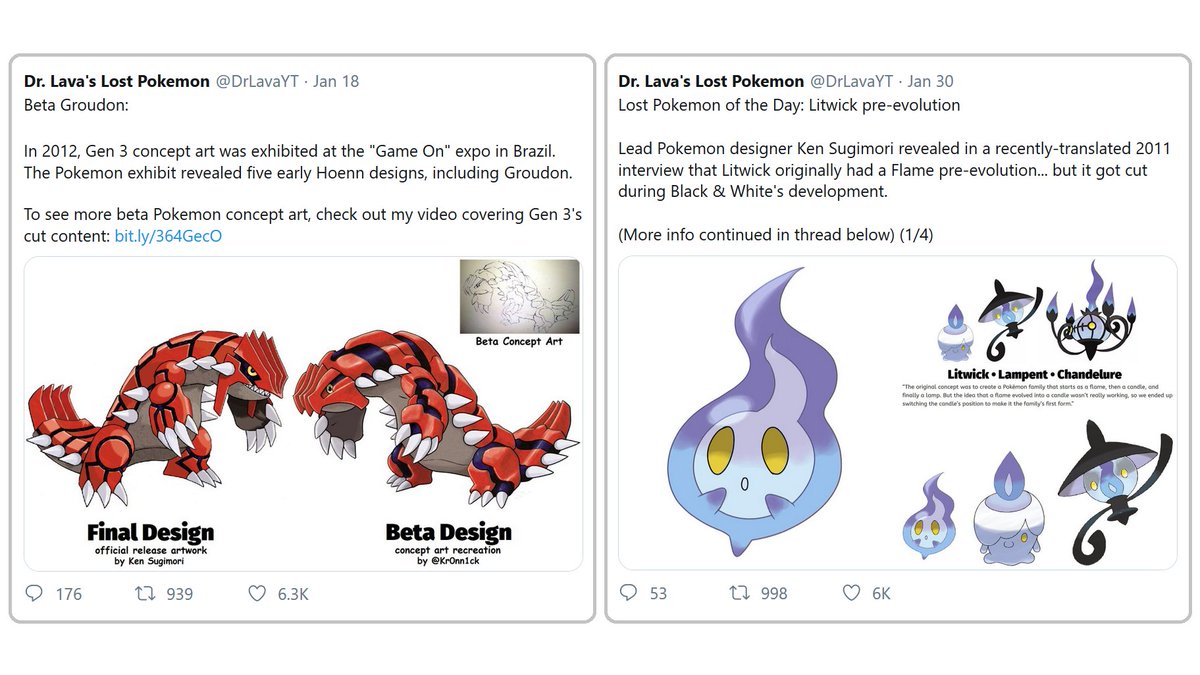 Dr. Lava on X: Lost Pokemon of the Day: Madame 22 years before