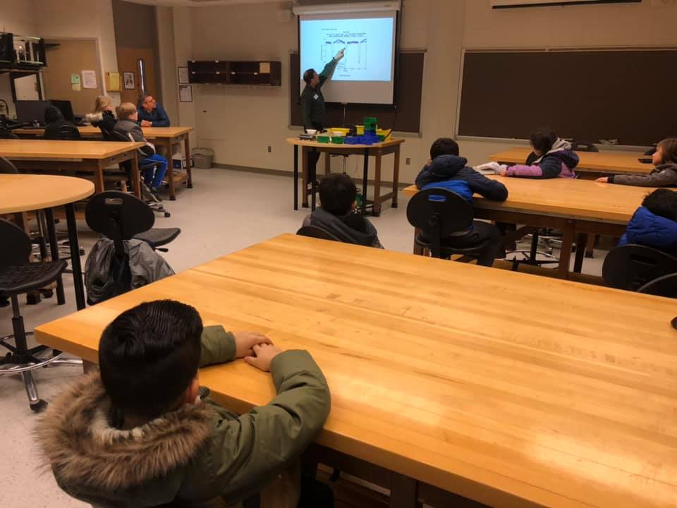 TerraTarango's tweet photo. Took our students to visit @Calvin_Uni's observatory. They were able to view the Sun and Venus through the #telescope! They were able to view data collected by the telescope to learn more about binary stars! #scitlap #miched #elemchat #pbl #pblchat https://t.co/v6VEdxNUc6