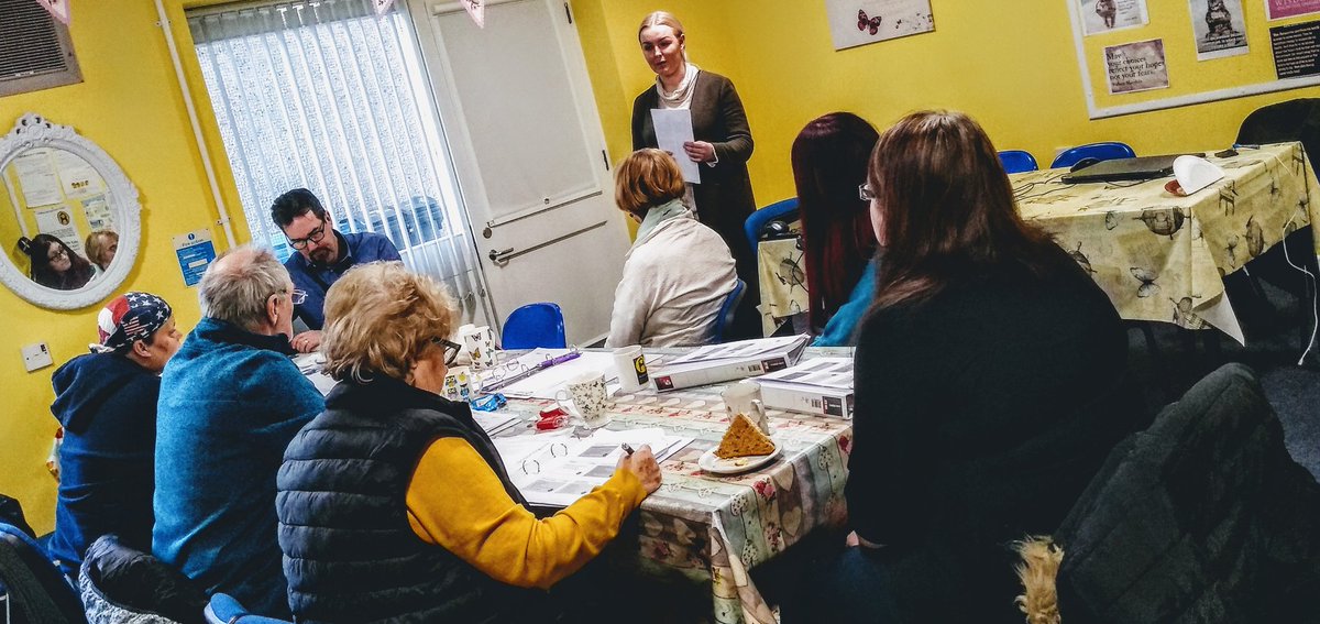 MAC02890's tweet image. Another great Community Capacity Building session @SuppCommunities to a full housing @CastleGardensNI @HabintegNI @debwooderson