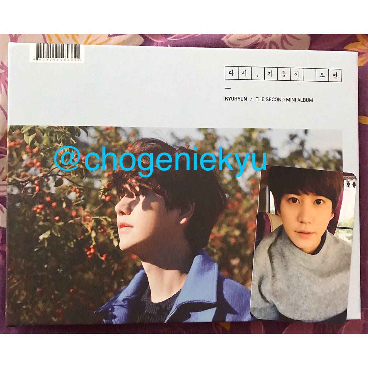 chogeniekyu's tweet photo. #다시가을이오면 #FallOnceAgain 

#규현 #KYUHYUN #슈퍼주니어 #SUPERJUNIOR #kyuhyunsoloalbum https://t.co/Ws6k7JgyRO