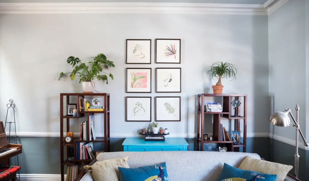 ThompsonAndCo_'s tweet photo. Proof that there’s more than one way to display a gallery wall, and they’re all worthy https://t.co/E0FNYiwpsk