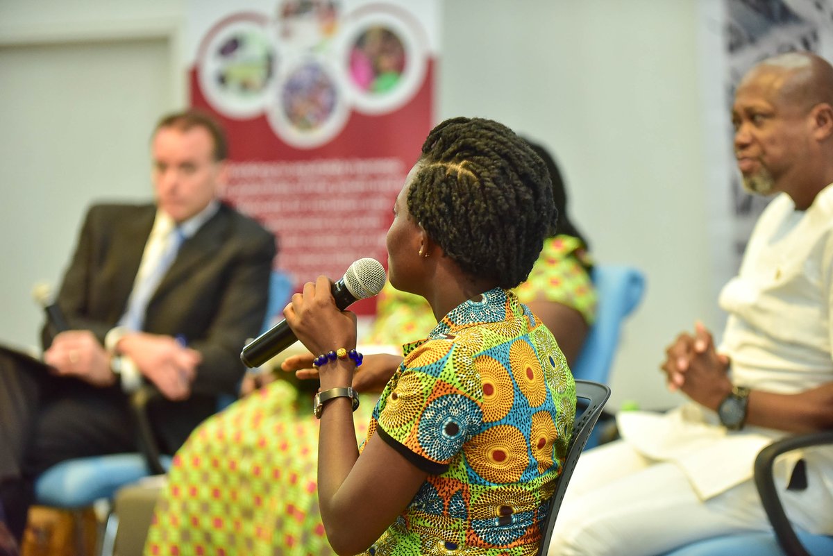 YouthBridge2's tweet photo. As part of our efforts towards inclusion and equity, we had a sign langauge interpretor to aid our visually impaired audience as well as representatives from the Ghana National Association of the Deaf. #Demystifyingcorruption https://t.co/xM7zX0KBIB