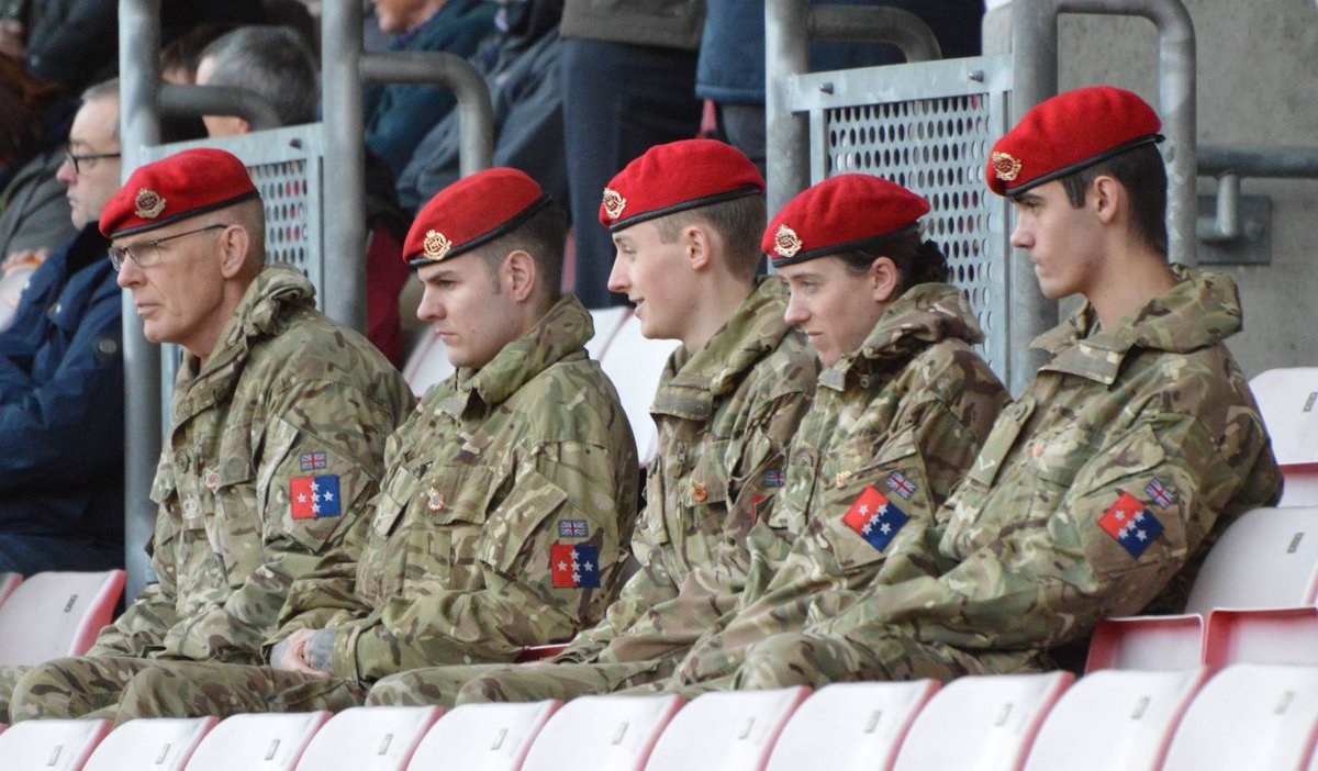 MowdenPark's tweet photo. Don't forget that next weekend's Armed Forces Day game is FREE of charge for all Military Personnel, Veterans, Emergency Services and NHS Staff!
Simply show your military / staff ID on the turnstiles to receive your free ticket. #MowdenFamily #ForcesDay https://t.co/oxY8hbf2bO