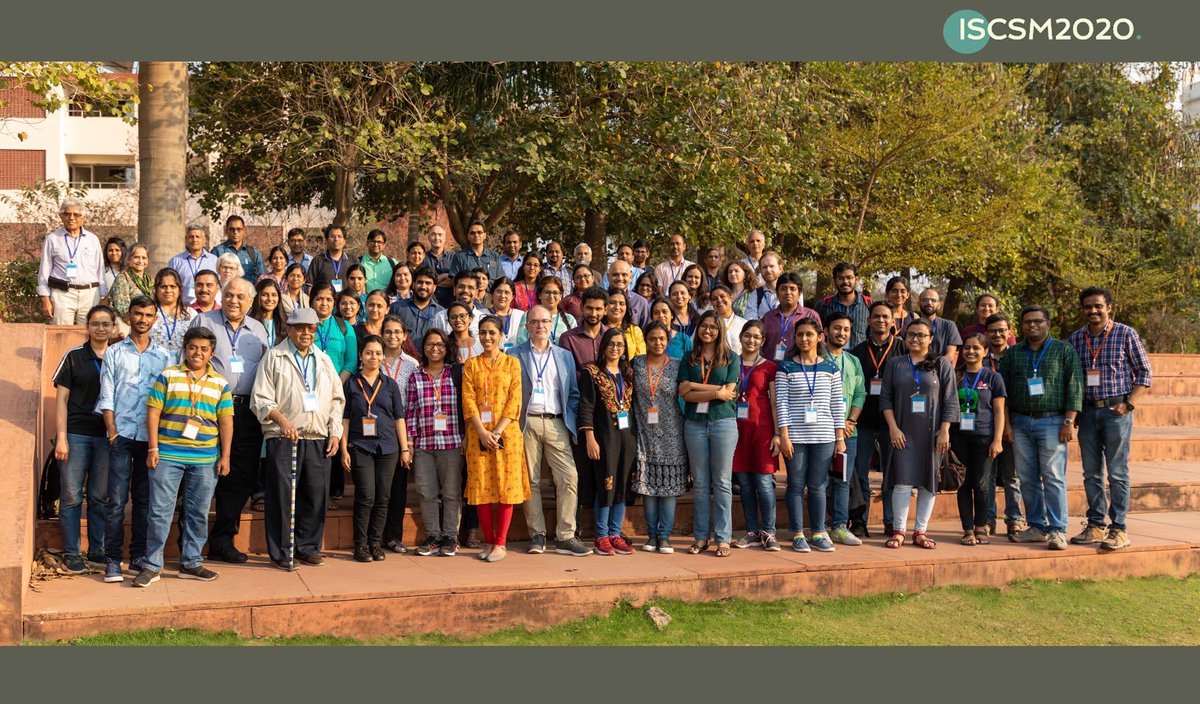 TPucadyil's tweet photo. ISCSM2020....thank you all. Safe travels back home. https://t.co/2QYy6aetqA