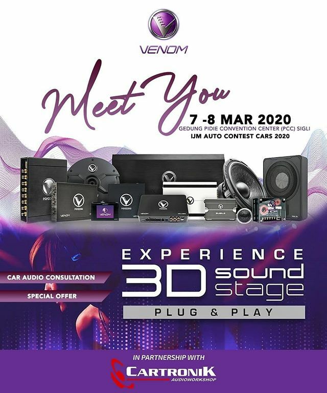 Hai, teman-teman di Aceh. Jangan lupa buat datang ke IJM Auto Contest Cars 2020 yang akan diadakan pada 7-8 Mar 2020 di Gedung Pidie Convention Center, Sigli.

Dan jangan lupa mampir di booth nya @cartronik_audioworkshop yang nanti juga akan ada disana.

Sampai ketemu di Sig…