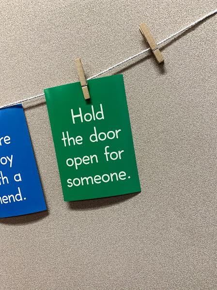 DwyerMustangs's tweet photo. Day 9 of our "15 Acts of Kindness" Challenge! "Hold the door open for someone." #DwyerHasHEART #NoWallsNoLimits #StateSchoolOfCharacter #15ActsOfKindness #KindnessChallenge https://t.co/qZXTrmUwcD