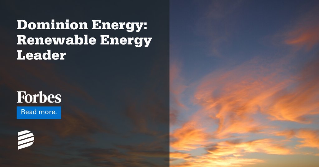 Forbes recognizes Dominion Energy for net zero announcement. Read more here: spr.ly/60151Y2jZ