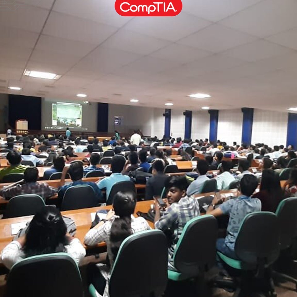 CompTIAIndia's tweet image. Dr. James Stanger, Chief Technology Evangelist, CompTIA delivered an insightful virtual keynote at SRM University.

#CompTIA #CompTIAIndia #InternetSecurity #ITIndustry #ITSecurity #Security @jamesstanger #SRMUniversity