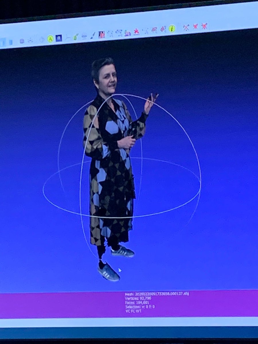 vestager's tweet photo. So inspired by visiting @bschoelkopf @Cyber_Valley in Tübingen. Attracting talent, creating a Center of excellence - and connecting with businesses, the start-up environment and the local community: Getting research organised to make the most of it! https://t.co/TUL5VAFXPM