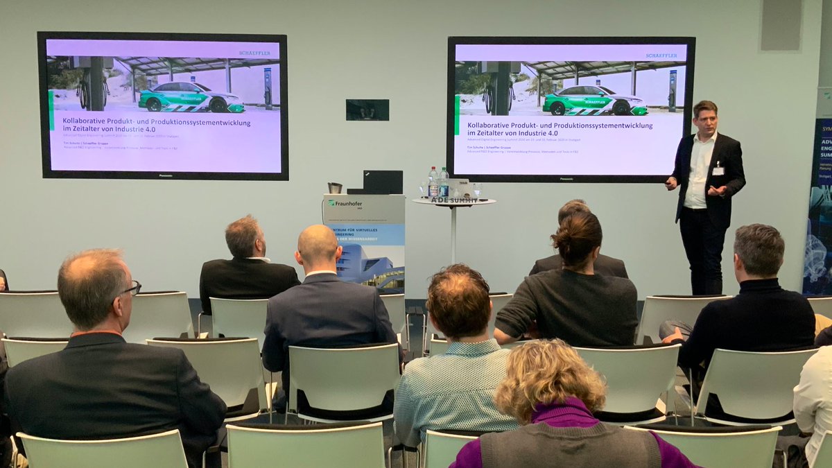 hertwig_michael's tweet photo. Tim Schulte spricht über Advanced Engineering und wie @SchaefflerDE in Zukunft Produkte entwickelt und wie die Produktion ausgestaltet wird.
#ADEsummit20 https://t.co/5D0inq3lT3