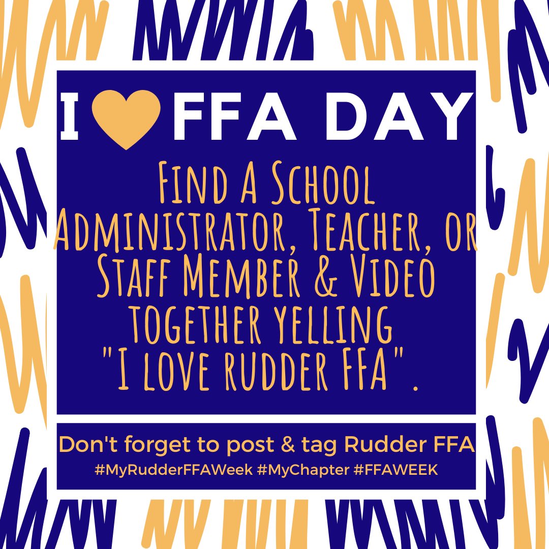 rudder_ag's tweet image. Post &amp;amp; tag us to be entered! #myrudderffaweek #mychapter #ffaweek