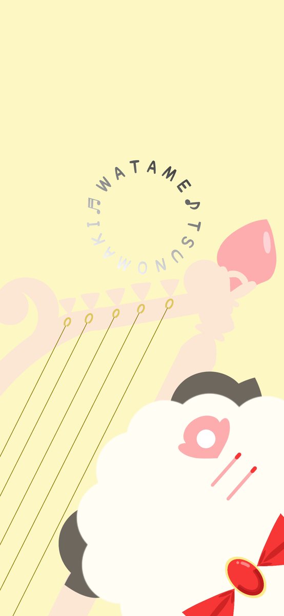 紫吹 壁紙作りにハマりました 今回はホロライブ4期生から 常闇トワ 天音かなた 角巻わため モチーフです Towart かなたーと つのまきあーと