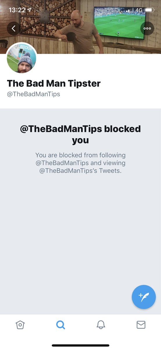 TipsterBad's tweet photo. They aren’t the same people apparently🤣

Can we complete the hatrick ⚽️⚽️⚽️with and #Andyrobson block https://t.co/VEqF9LG3jf