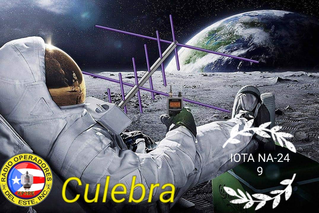 Look for KP3RE from FK78ih Culebra Is. IOTA NA-249 on Februay 21, 2030 (Friday)
AO-92 - 15:18 UTC
AO-91 - 16:11 UTC
SO-50 - 19:11 UTC