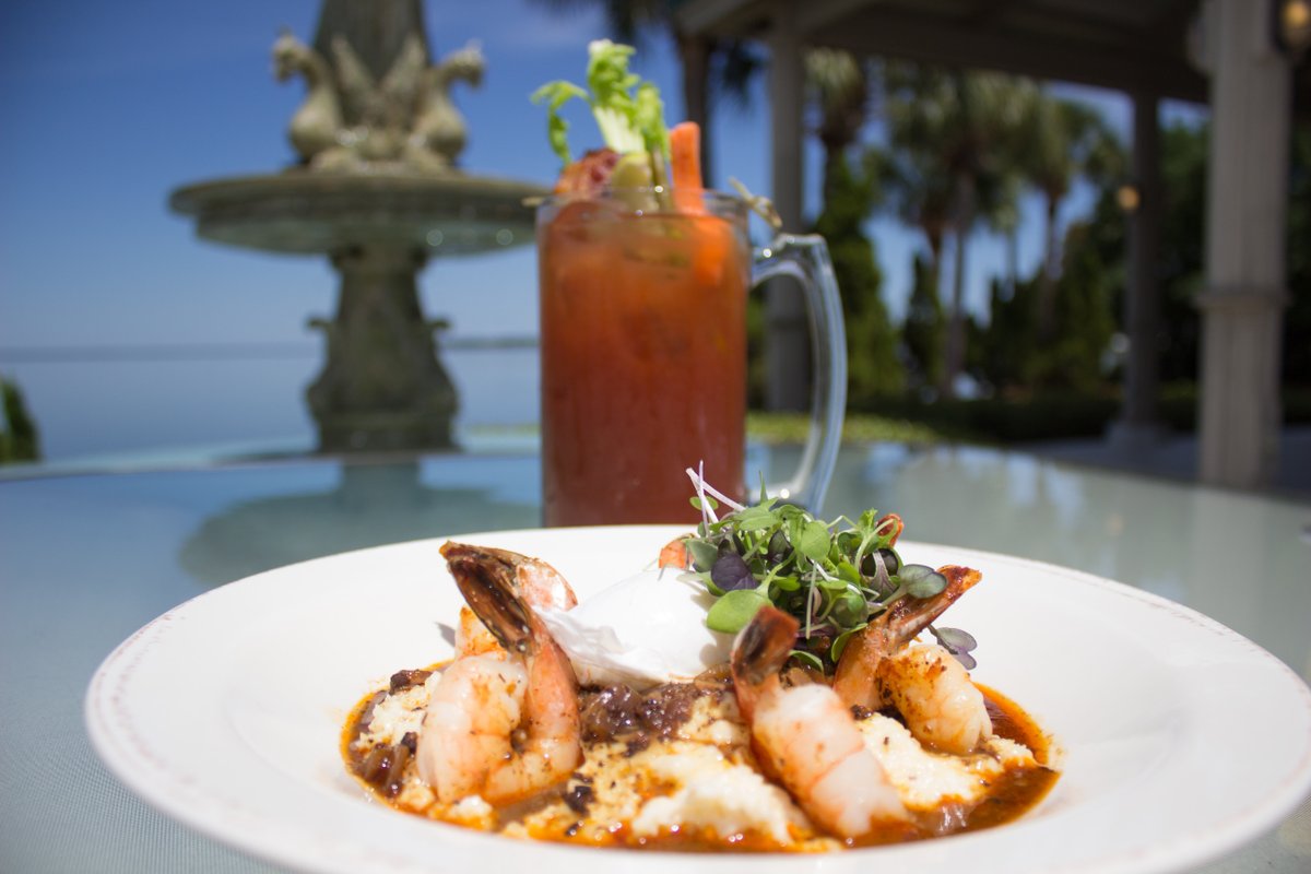SunsetBayCafe's tweet photo. Bliss on a plate.
🍤🥂😋🙏🦀☀️
•
•
•
#shrimpandgrits #sandestin #bloodymary #bacon #miramarbeach #bayviews #foodgoals #yum #delicious #brunch #breakfast #brunchviews #beach #vodka #sunsetbaycafe https://t.co/Kh4XQDld05