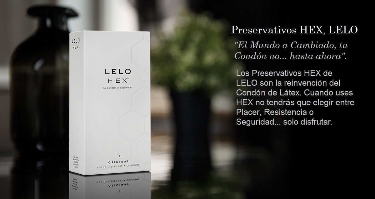 egolalavalencia's tweet photo. #LeloHex 12 Unid. #Preservativos Marca @LELO_ES
@egolalavalencia #EgolalaValencia, #TiendaEroticaValencia #SexShopValencia y @lelo_official #Valencia
https://t.co/orro9c9v8A
Anti-Deslizantes, Ultra-Resistentes y Ultra-Finos (0,045mm de grosor). Calor Corporaly son Multi-Talla!! https://t.co/Ma9wpMRNVW