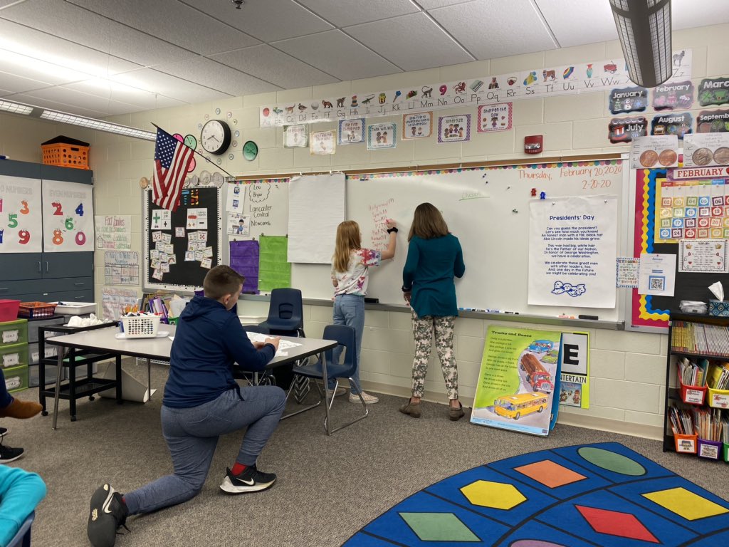 LesCouncil's tweet photo. Student Council members are busy getting things ready for our upcoming Pennies for Patients fundraiser! https://t.co/aGdnJCWD50