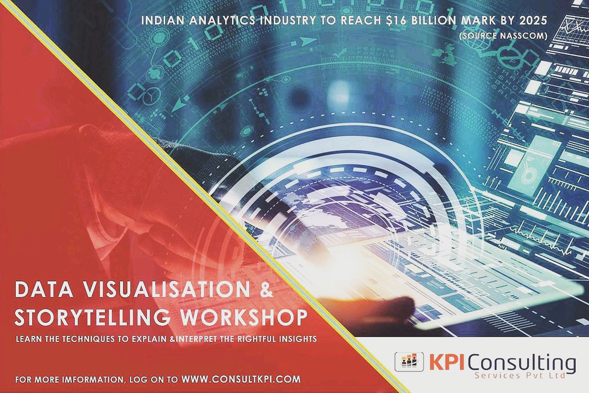 ConsultKPI's tweet photo. Is storytelling an art of Science ?? How to interpret a meaningful story from your data ? https://t.co/3A5vJn87W3
#storytelling #datavisualisation #dataanalytics #datascience #dataanalysts #data #powerpointpresentation #interpretdata #datavisualization https://t.co/R8VIJ0rESq