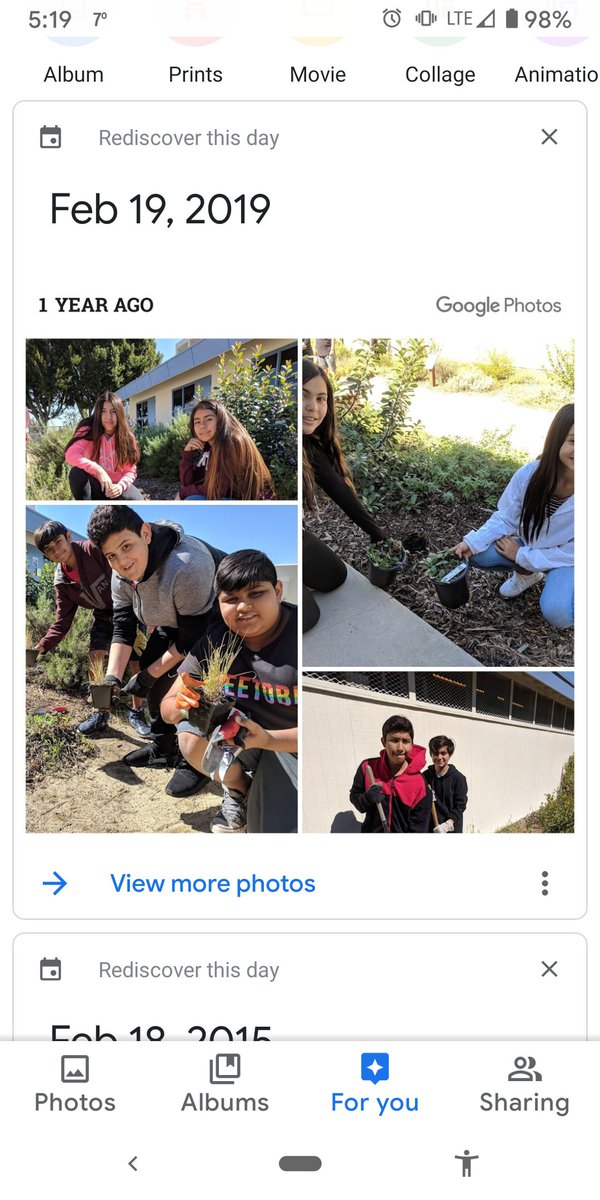AndrosGarden's tweet photo. #GooglePhotos memories showing me, a different set of students, same passion ππΏππ©βπΎ Learning how to respect our ecosystem, and how to grow foodπ§‘π₯π§‘#schoolgarden #nativehabitat #nextgenerationsciencestandards #projectbasedlearning https://t.co/DR0qAk4sy4