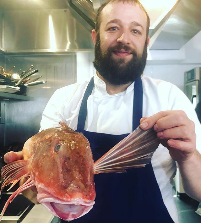Cornish Gurnard #linecaught #chefsofinstagram #wildfish #letthechefsurpriseyou