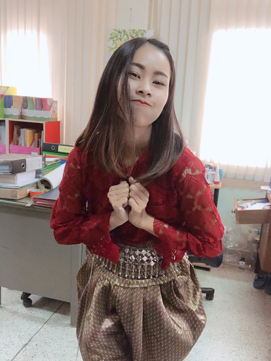 saGet69173261's tweet photo. ขออ้อนน่อยยยยคร้าบบบบ 🥰😙 #แต่งไทยไปทำงาน #ลพบุรี https://t.co/6ZQwT3j39g