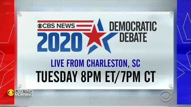 Cbs This Morning On Twitter Cbs News Will Co Host The Next Demdebate In Charleston South Carolina Gayleking And Norahodonnell Will Moderate With Margbrennan Majorcbs Billwhitakercbs The Cbcinstitute Is The Co Host