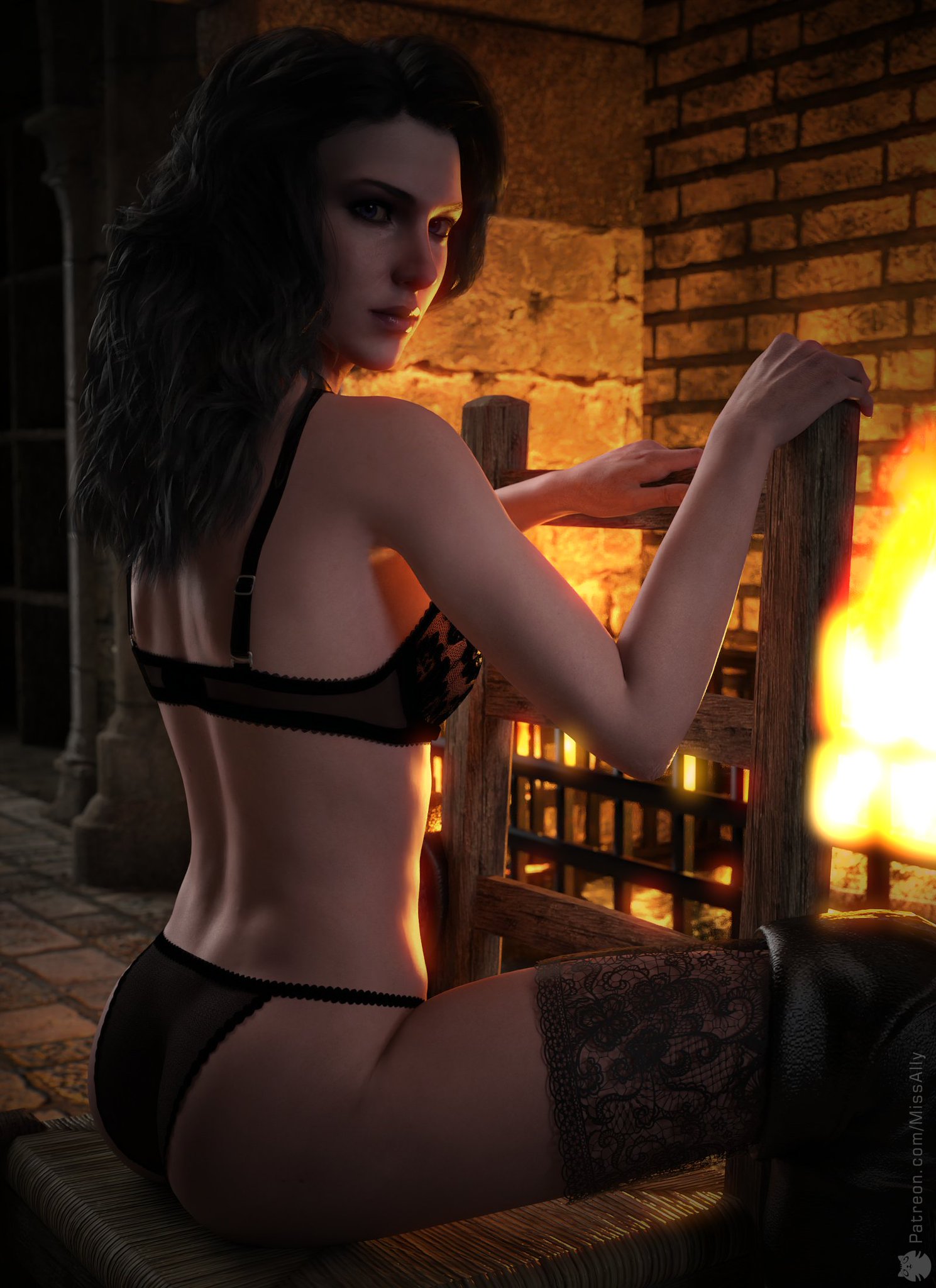 The witcher 3 yennefer hot фото 5