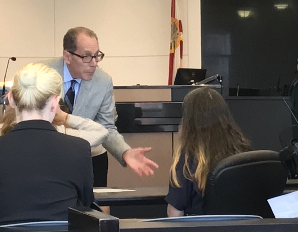 MarcJFreeman's tweet image. BREAKING: Trial of Sheila Warren in killer clown murder case remains set for May 29.  In photo, defense attorney Richard Lubin speaks with Warren about the trial plans. Only hitch is whether Lubin needs a delay due to a federal trial for other client. Next Warren hearing April 7.