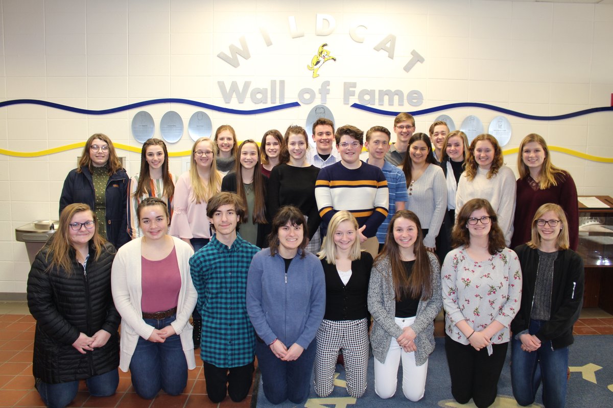 ECSDSup's tweet image. On Wednesday, the BHS Forensics team competed at the sub-district meet. Based on their performance, the entire Wildcat Forensics team (20 entries) will advance to the district meet. Three students received perfect scores, and five more scored 24/25 possible points. #WildcatWay