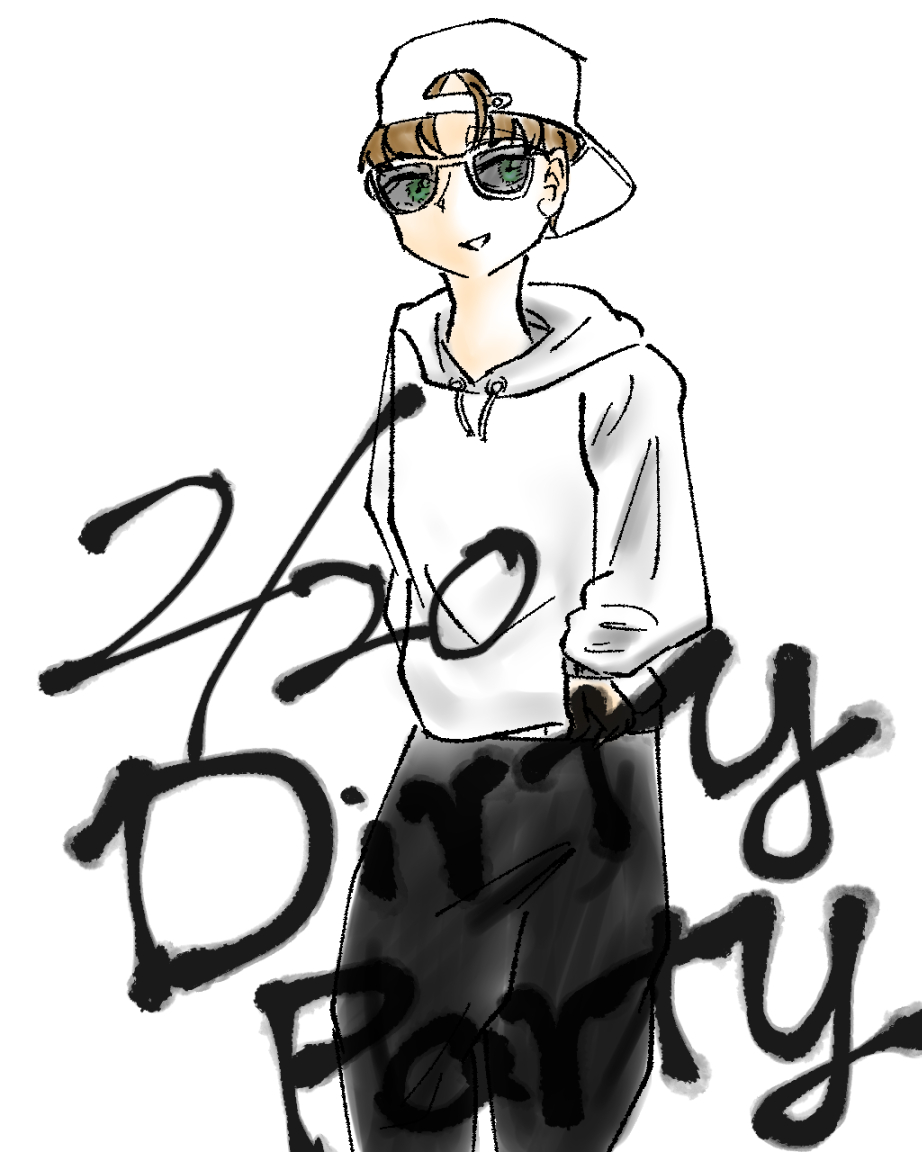 Az_zA8's tweet photo. @_EOGD 「結構似合ってるだろ。おれもびっくり！」
#ETH_Dparty
#ETH_Baron https://t.co/xKE0HcWxzX