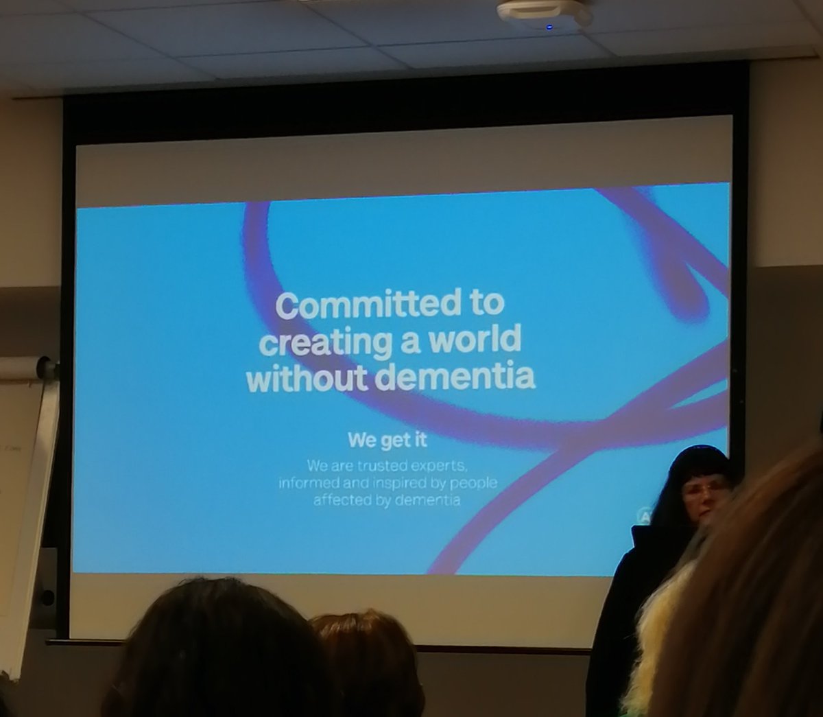 ThinkActiveCSW's tweet photo. Great day at @alzheimerssoc Conference today! Definitely a few things to take away to include in our Dementia Friendly Commitment 👍#DFConf20 https://t.co/VbtHjxqHO9