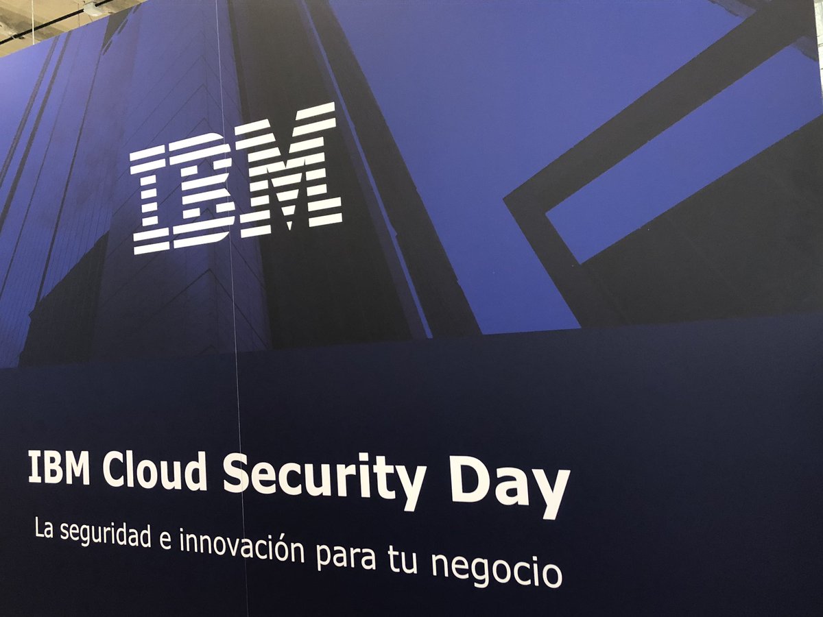 javieralonso_g's tweet photo. Un baño de seguridad en la cloud,.. y como estamos trabajando desde @IBMcloud para haberle dotado de los mayores niveles de seguridad existentes en una Cloud pública,.... https://t.co/TZDdWafKYj